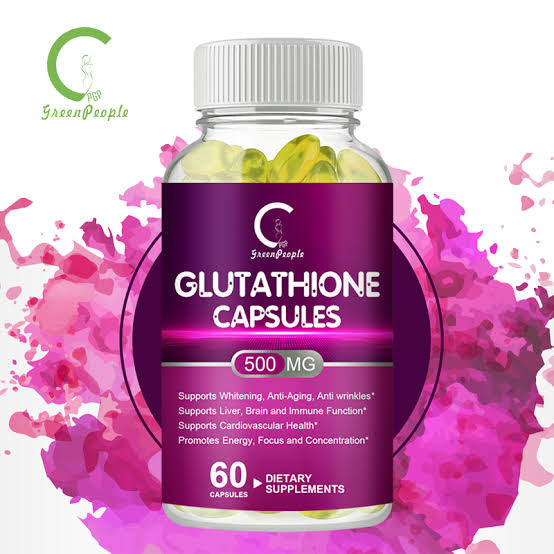 GreenPeople Glutathione Capsules Collagen Antioxidant Anti-Aging Boosting Immunity Dull Skin Whitening Supplement