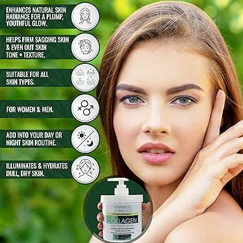 Advanced Clinicals Collagen Skin Rescue Lotion 454g