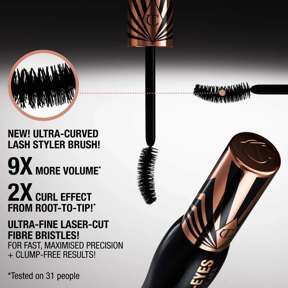 Charlotte Tilbury Exagger-eyes Volumizing and Curling Mascara Full size 10ML