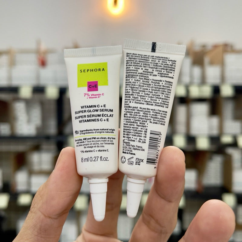 Sephora Ultra Glow Vitamin C & E Serum.