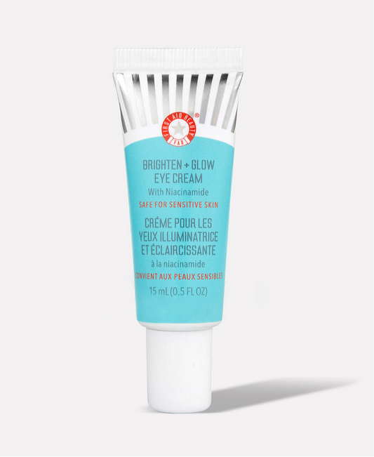 FIRST AID Brighten + Glow Eye Cream with Niacinamide
Vegan