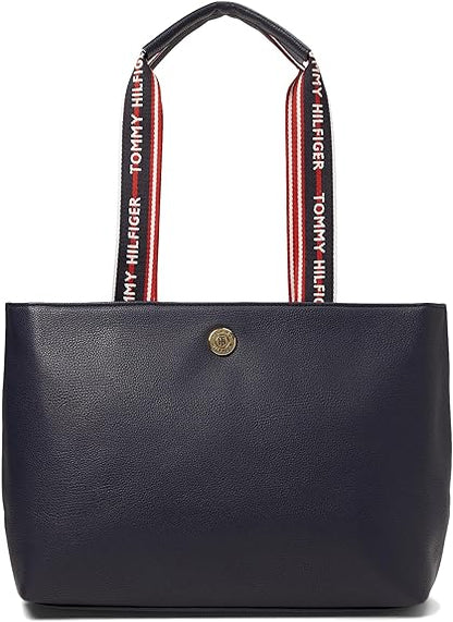 TOMMY HILFIGER Logo Top Handle Tote Bag