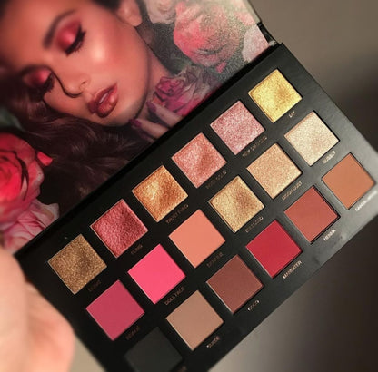 Huda Beauty Rose Gold Remastered Eyeshadow Palette