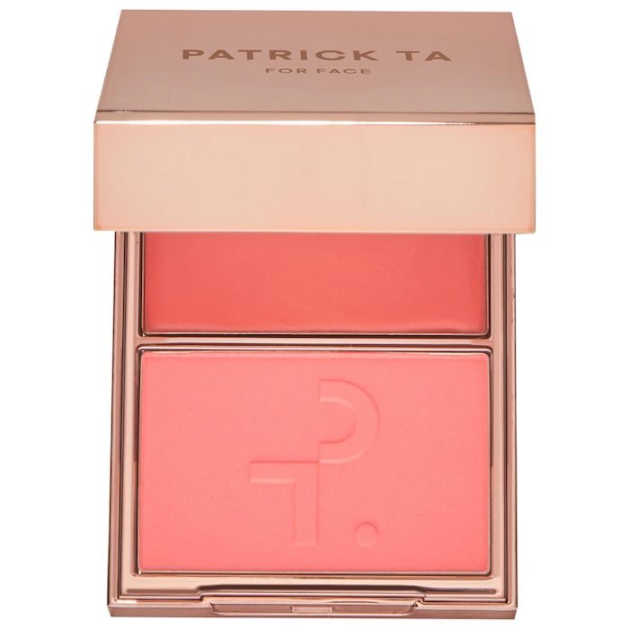 PATRICK TA 
Major Headlines Double-Take Crème & Powder Blush Duo