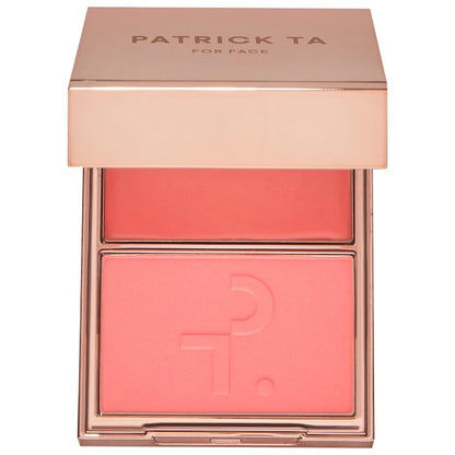 PATRICK TA 
Major Headlines Double-Take Crème & Powder Blush Duo
