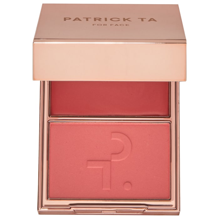 PATRICK TA 
Major Headlines Double-Take Crème & Powder Blush Duo
