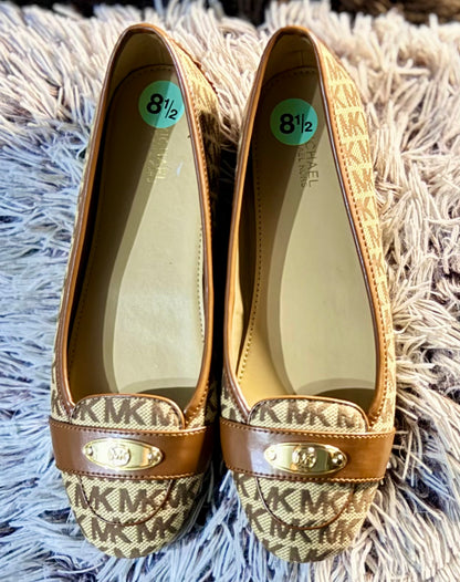 MICHAEL BY MICHAEL KORS: MK Plate Moc Toe Flats