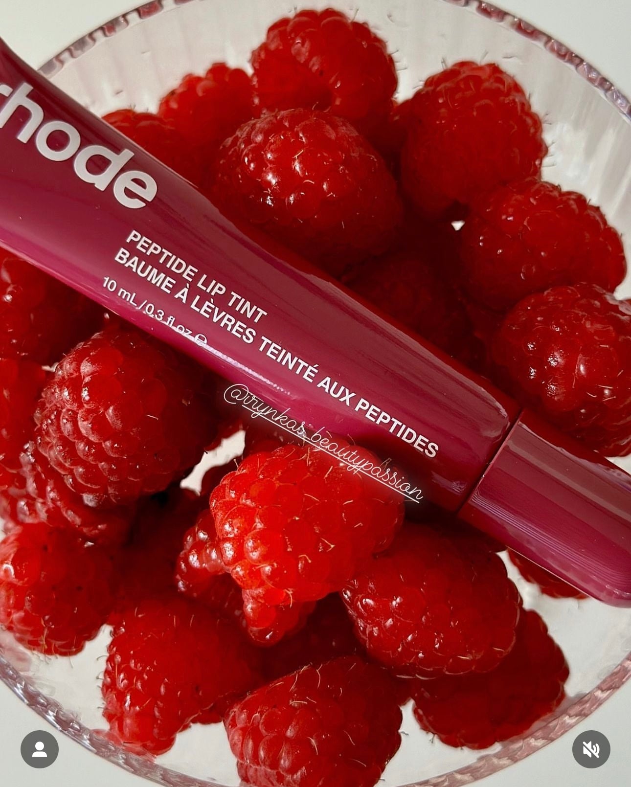 rhode peptide lip tint…..the tinted lip layer