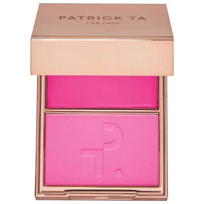 PATRICK TA 
Major Headlines Double-Take Crème & Powder Blush Duo