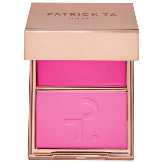 PATRICK TA 
Major Headlines Double-Take Crème & Powder Blush Duo