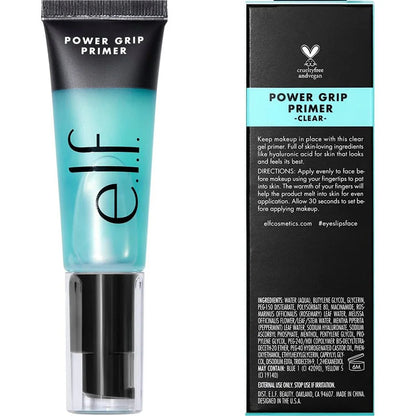E.l.f. Power Grip Primer 4% Niacinamide, Gel-Based & Hydrating