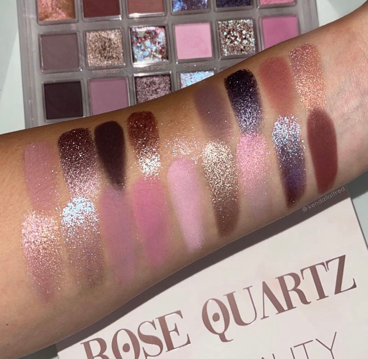 Huda Rose Quartz Eyeshadow Palette