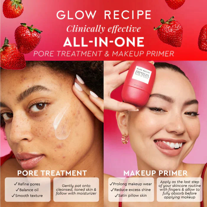 Glow Recipe Strawberry BHA Pore-Smooth Blur Drops