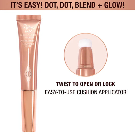 CHARLOTTE TILBURY BEAUTY LIGHT WAND (in Shade Pillow Talk Original)