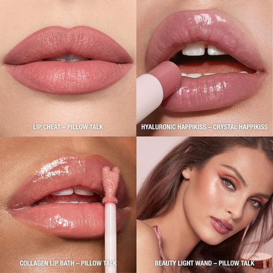 Charlotte Tilbury 
Pillow Talk Iconic Lip and Cheek Secrets Set