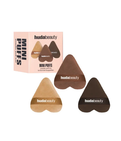 Huda Beauty Mini Easy Bake Powder Puff Trio