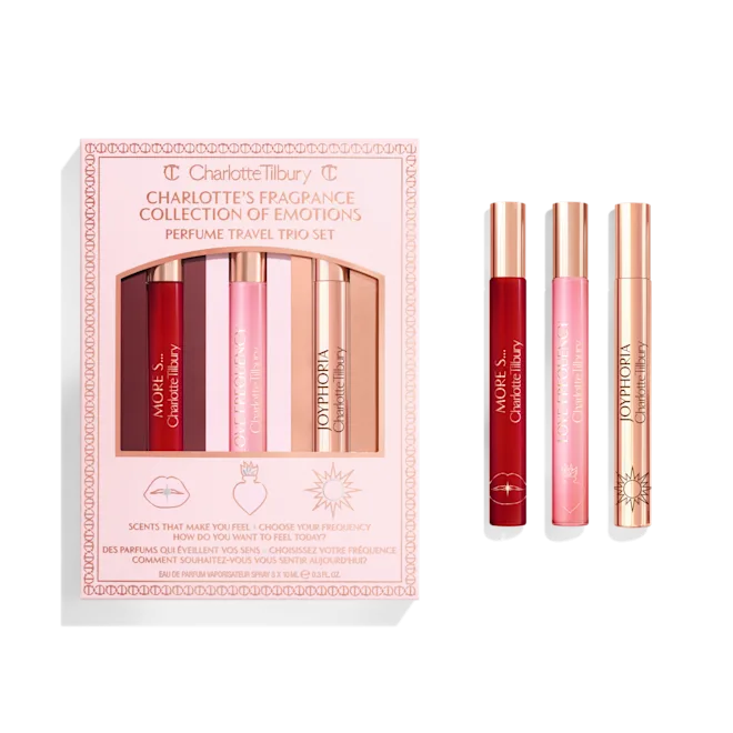 FRAGRANCE COLLECTION OF EMOTIONS PERFUME TRAVEL TRIO SET 10ml each