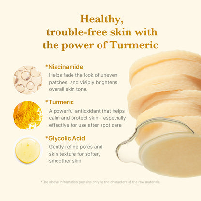 Medicube Kojic Acid Tumeric Toner Pad
