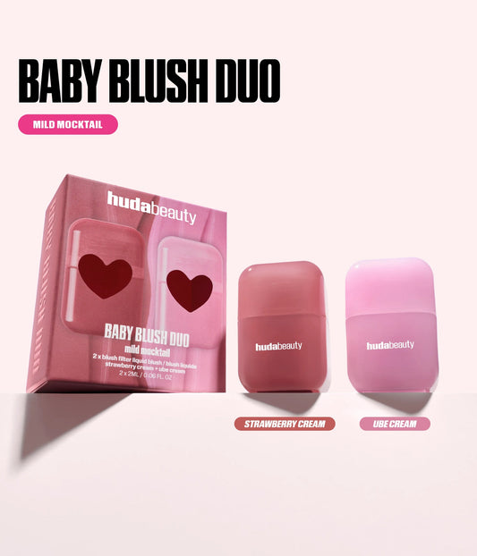 Huda Beauty - Baby Blush Mild Mocktail Duo Kit
