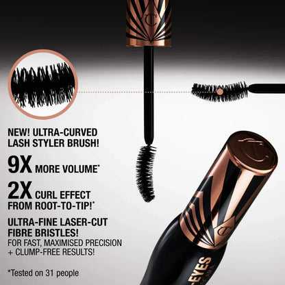 Charlotte Tilbury Exagger-eyes Volumizing and Curling Mascara Full size 10ML