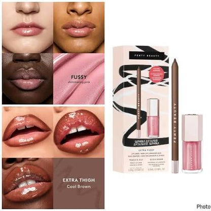 Fenty Beauty by Rihanna Extra Fussy Lip Liner + Mini Lip Luminizer Duo