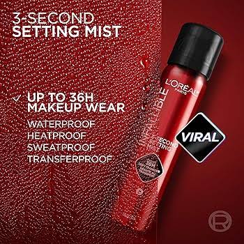 L’Oreal Paris Infallible 3-Second Setting Spray Mist 75ml