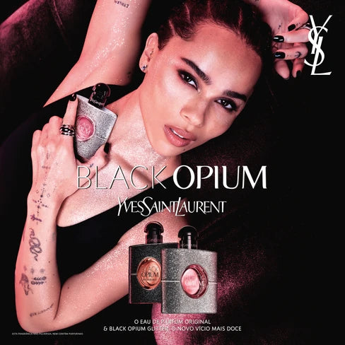 YSL Black Opium Eau De Parfum Glitter 30ml