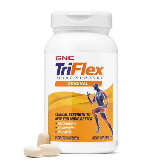 GNC
TriFlex Joint Support - 120 Caplets (40 Servings)