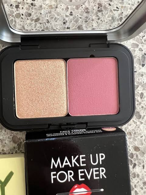 Makeup Forever Artist Face Color Mini Highlighter & Blush Duo