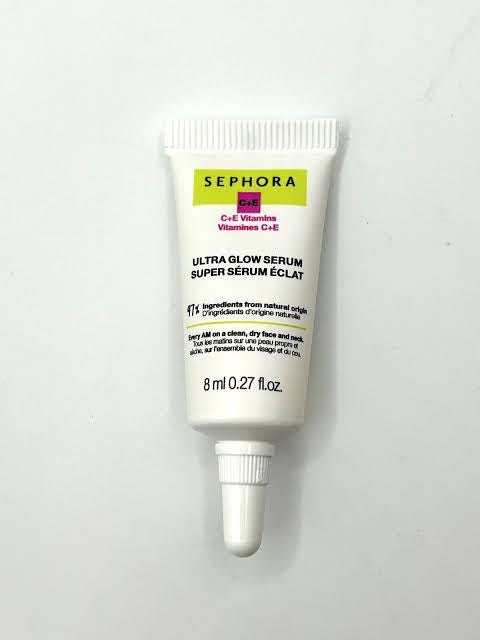 Sephora Ultra Glow Vitamin C & E Serum.