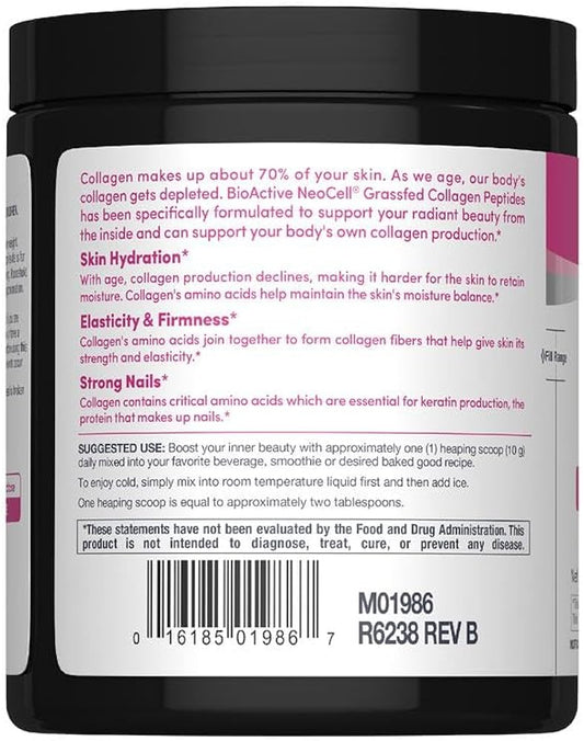 Neocell Super Collagen Peptides, Unflavored, 7 Oz (200 G)