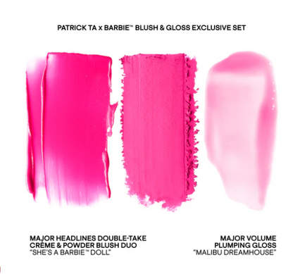 Patrick Ta X Barbie™ Gloss and Blush Duo Set