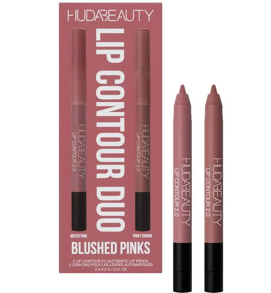Huda Beauty | Lip Contour Liner Mini Duo Blushed Pink