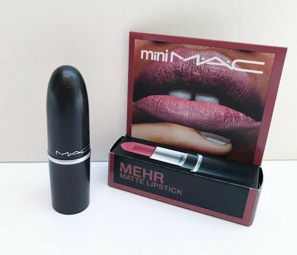 MAC "mini Matte Lipstick, #608 Mehr, with Box.