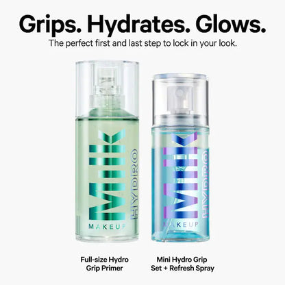 MILK MAKEUP Hydro Grip Primer + Dewy Setting Spray Makeup Set