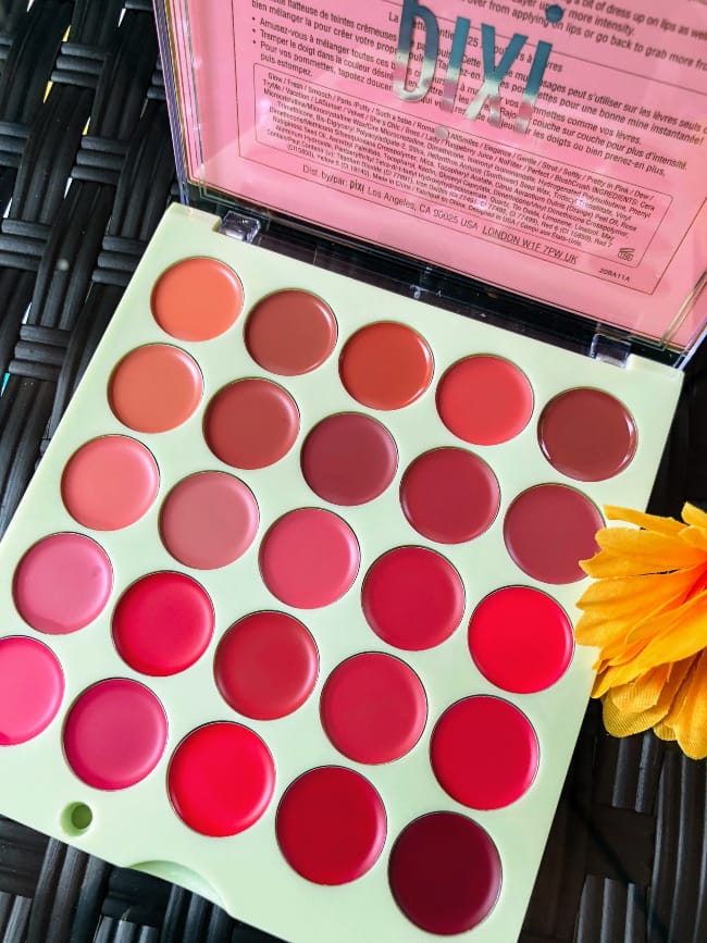 Pixi 25 colors lip & cheek palette