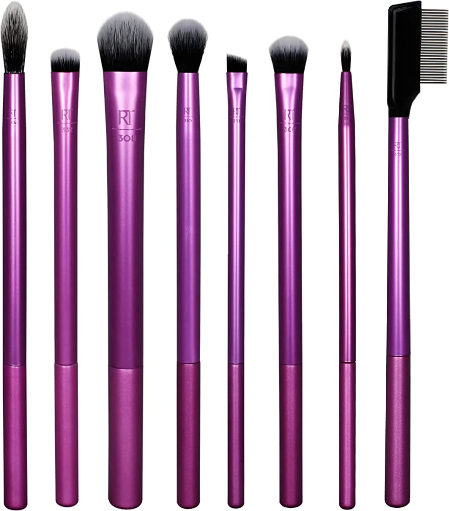 Real Techniques Everyday Eye Essentials Makeup Brush Set