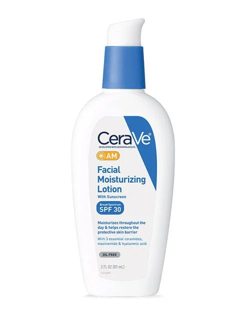 CERAVE AM Facial Moisturizing Lotion with Sunscreen