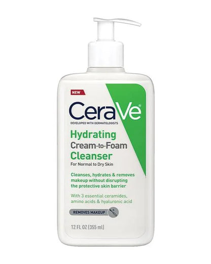 Hydrating Cream-to-Foam Cleanser - 355 ml