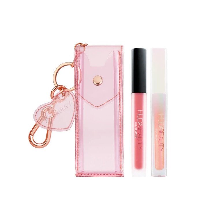 Huda Beauty Cherry Blossom Lip Set